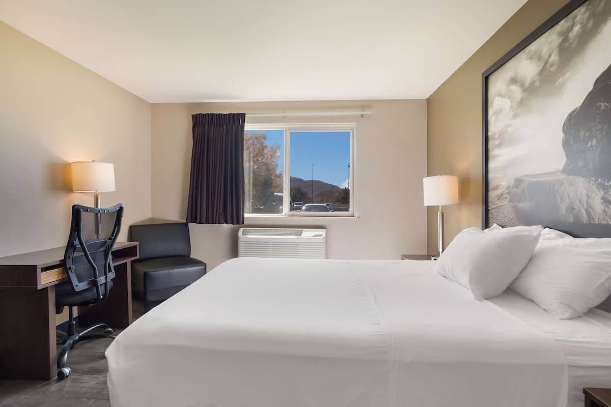 Room, 1 Queen Bed, Non Smoking | Blackout curtains, iron/ironing board, rollaway beds, free WiFi