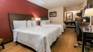 Deluxe Room, 2 Double Beds (Smoke Free) | 1 bedroom, desk, iron/ironing board, free cots/infant beds - Red Roof Inn PLUS+ Birmingham East - Irondale/ Airport (Birmingham)