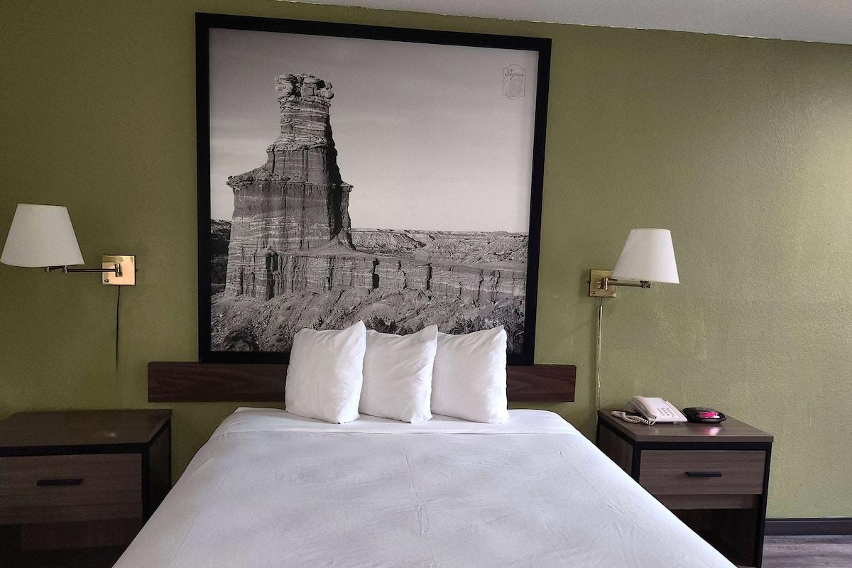 Standard Room, 1 Queen Bed | Desk, laptop workspace, iron/ironing board, free cribs/infant beds