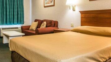 Free WiFi, bed sheets