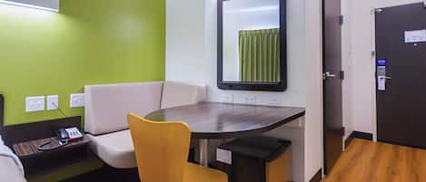 Free WiFi, bed sheets