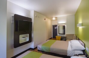 Free WiFi, bed sheets