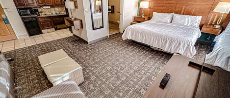Premium bedding, pillow-top beds, in-room safe, desk