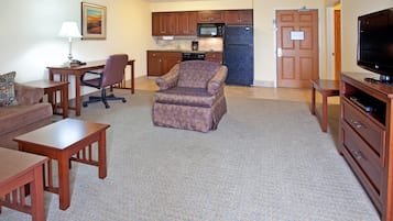 Premium bedding, pillow-top beds, in-room safe, desk