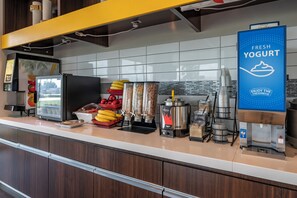 Petit déjeuner buffet compris tous les jours