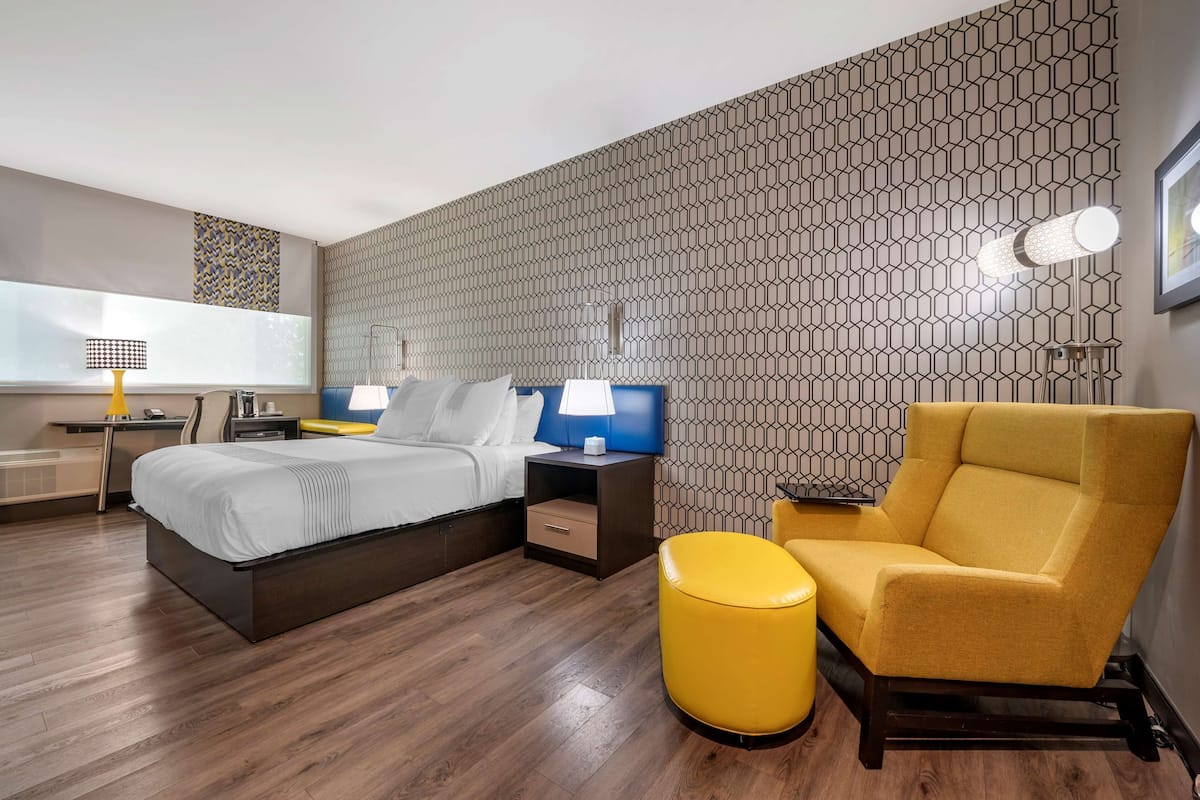 Standard Room, 1 King Bed, Non Smoking, Refrigerator