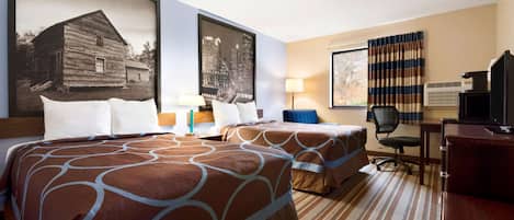 Zimmer, 2 Queen-Betten, Nichtraucher