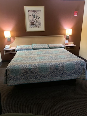 Free WiFi, bed sheets