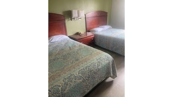 Room, 2 Double Beds, Non Smoking | Free WiFi, bed sheets