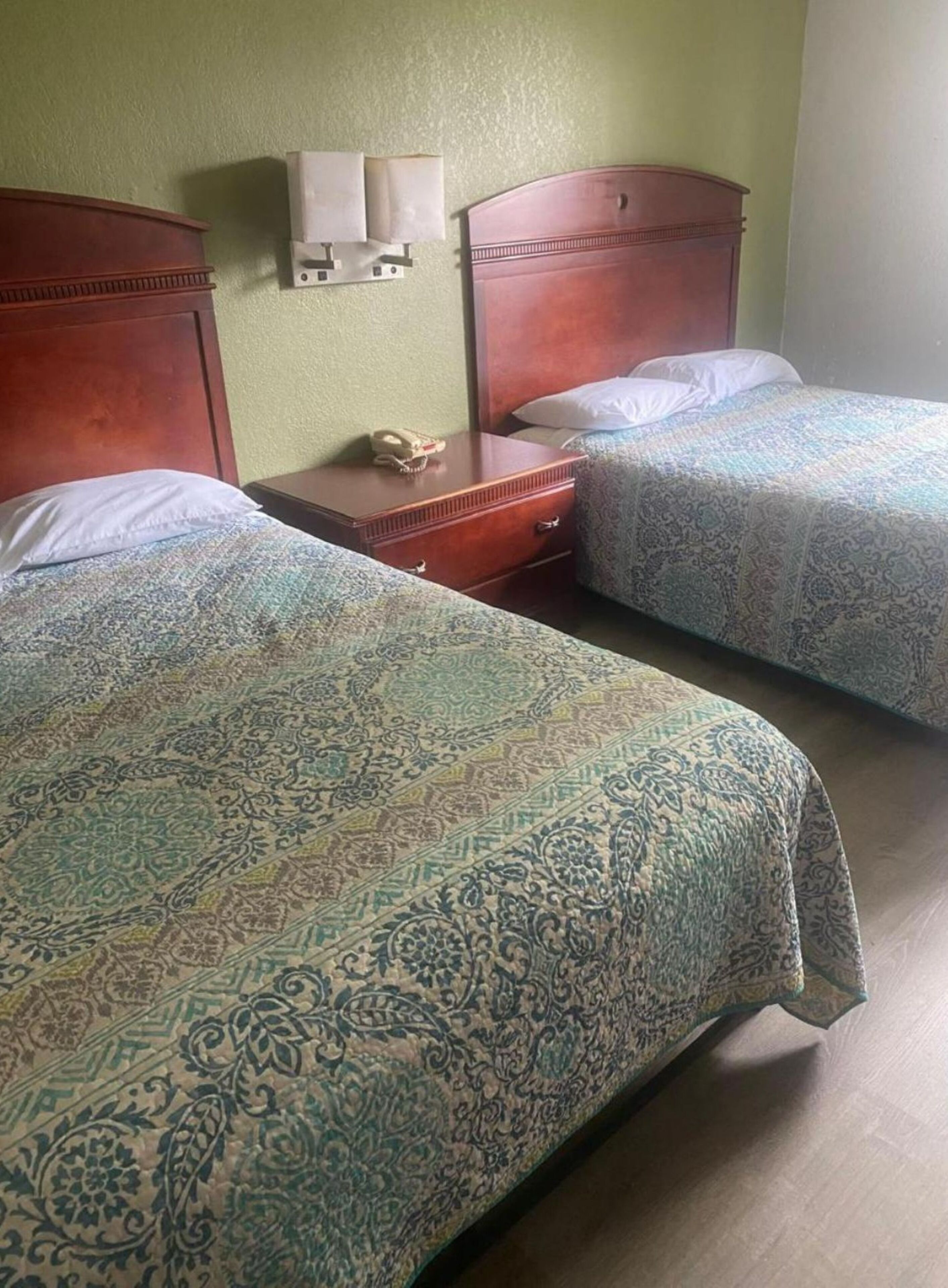 Room, 2 Double Beds, Non Smoking | Desk, iron/ironing board, free WiFi, bed sheets
