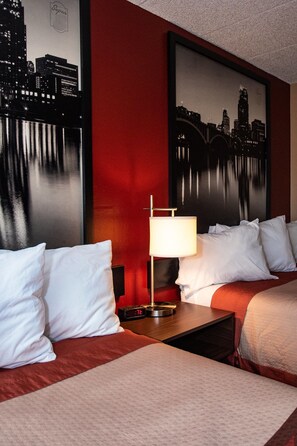 Deluxe Room, 2 Double Beds, Smoking