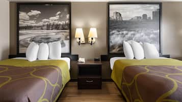 Desk, free cribs/infant beds, rollaway beds, free WiFi