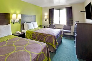 Desk, free cots/infant beds, rollaway beds, free WiFi