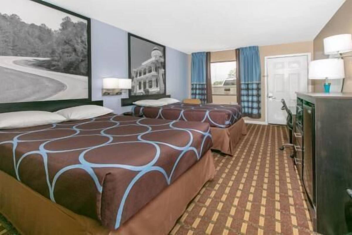Desk, blackout drapes, free cribs/infant beds, free WiFi