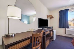 In-room safe, desk, blackout curtains, free WiFi