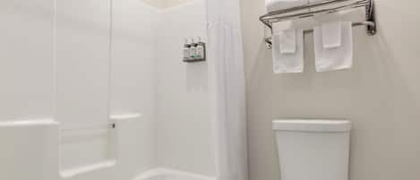 Blackout curtains, iron/ironing board, free WiFi, bed sheets