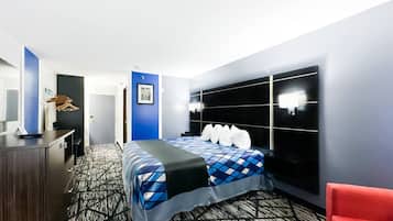 1 bedroom, desk, WiFi, bed sheets