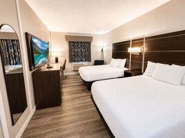 Habitación, 2 camas de matrimonio, no fumadores, frigorífico y microondas
