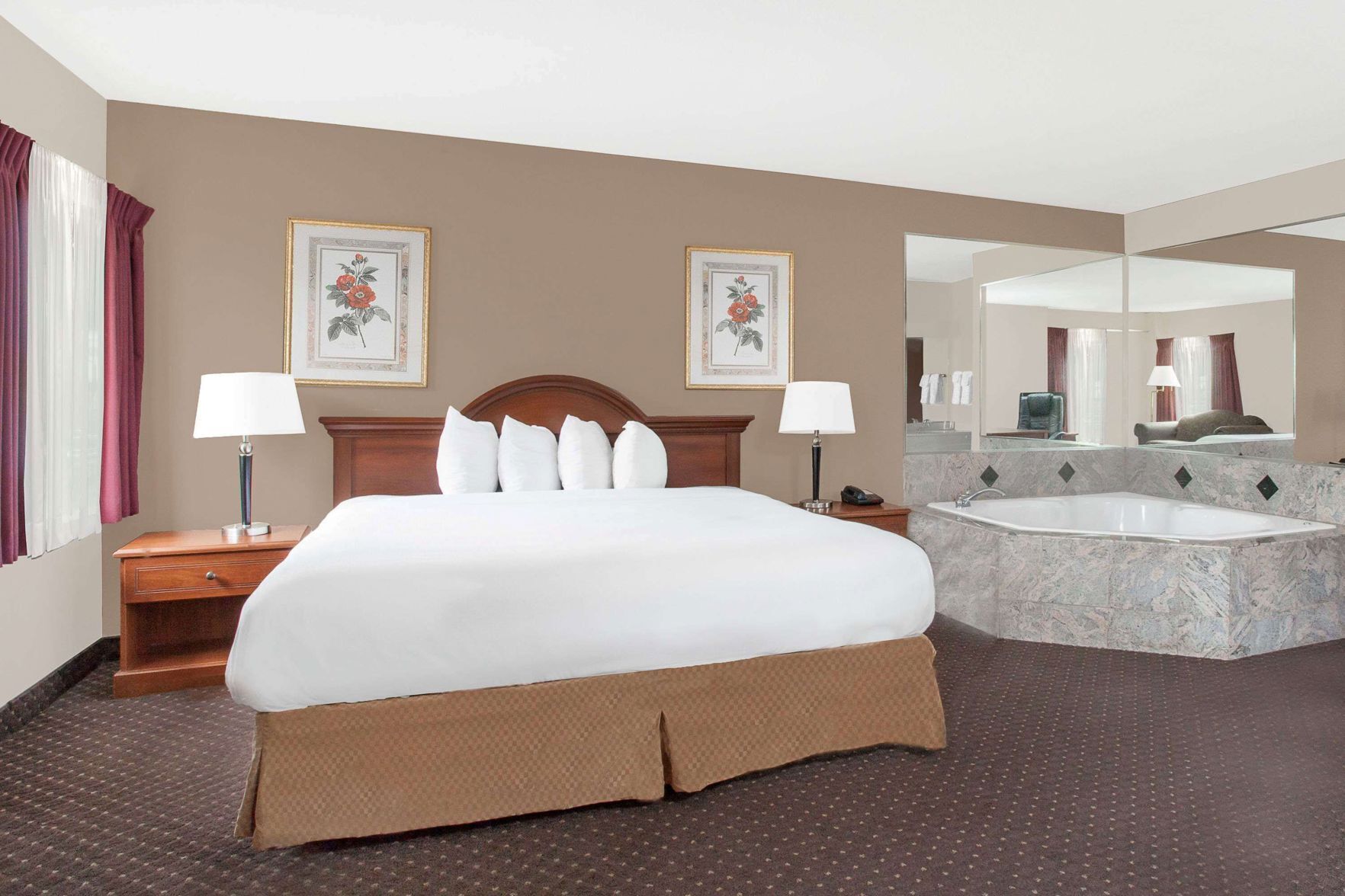 In-room safe, desk, iron/ironing board, free cribs/infant beds