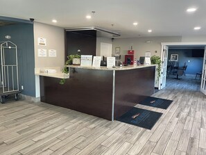 Lobby sitting area