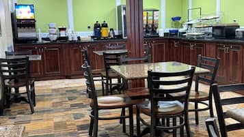 Free daily on-the-go breakfast