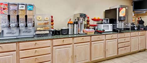 Free daily continental breakfast