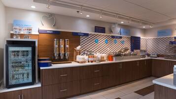 Free buffet breakfast