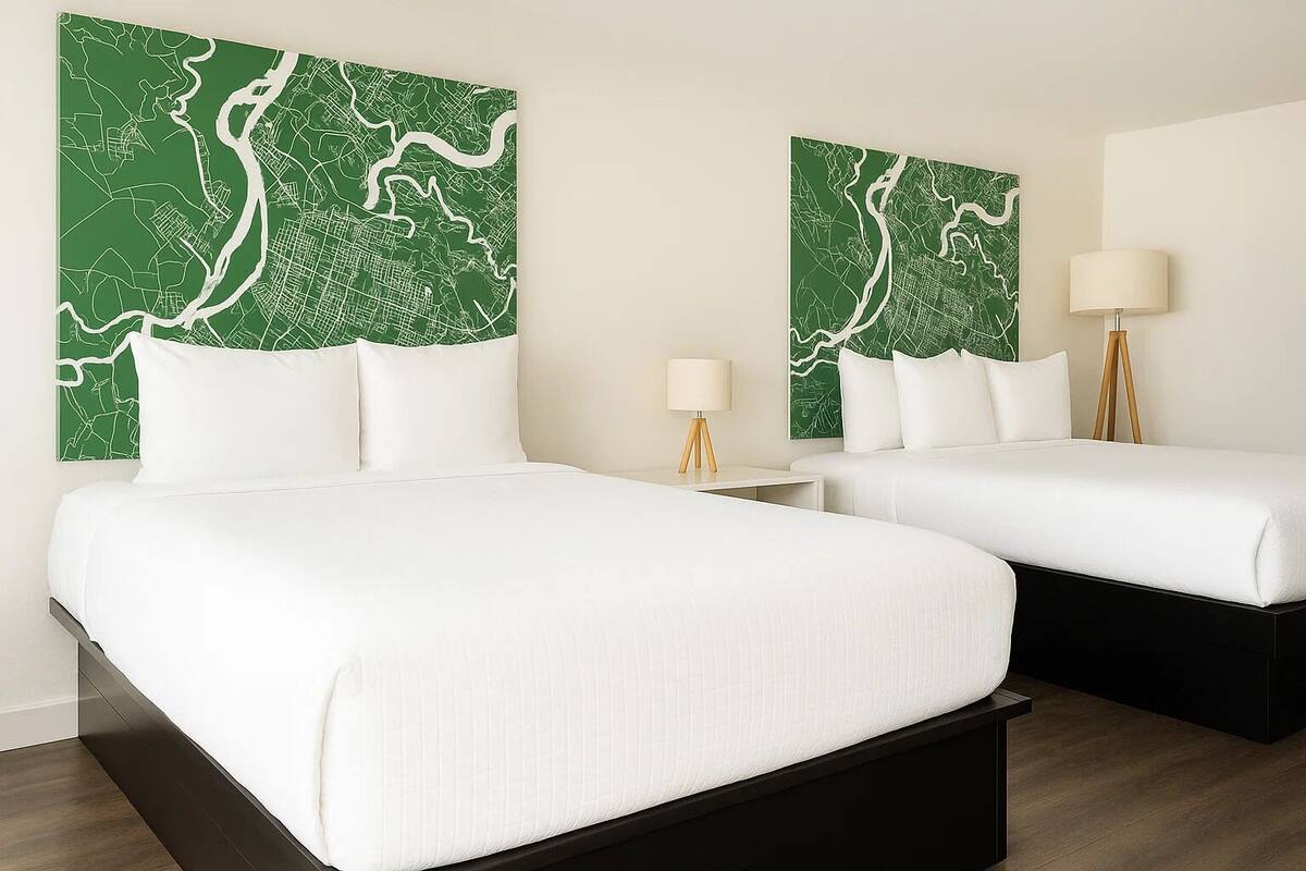 1 habitación, wifi gratis y ropa de cama