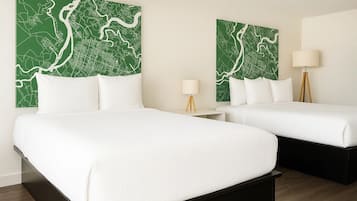 Free WiFi, bed sheets