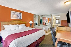 Blackout curtains, iron/ironing board, free WiFi, bed sheets