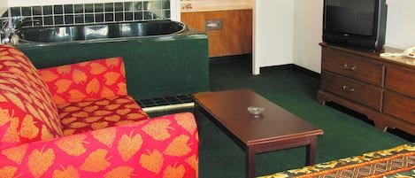 Chambre, 1 lit double, fumeur, baignoire Ă jets | Bureau, espace de travail pour ordinateurs portables