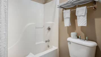 Suite, 1 King Bed, Non Smoking, Jetted Tub (with Sofabed) | Bathroom | Free toiletries, hair dryer, towels