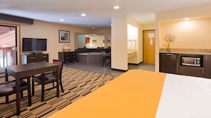 Suite, 1 King Bed, Non Smoking, Jetted Tub | Individually decorated, individually furnished, desk, laptop workspace