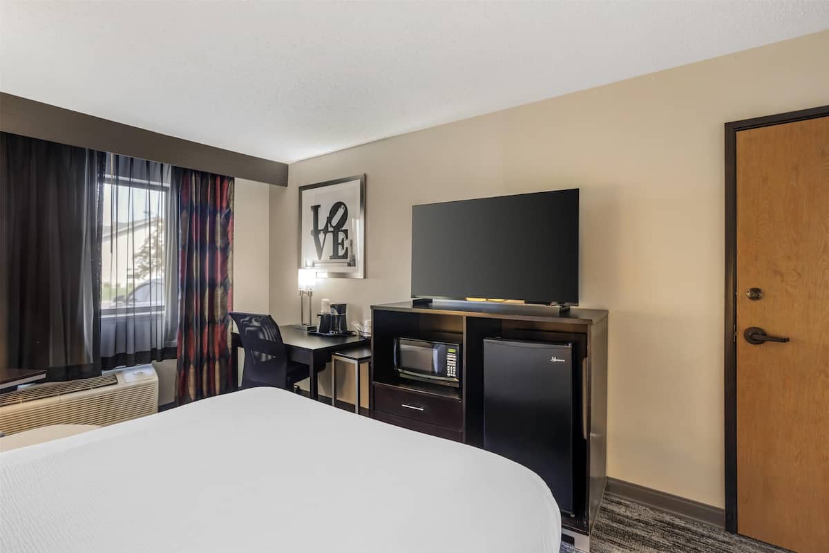 Standard Room, 1 Queen Bed, Accessible | Individually decorated, individually furnished, desk, laptop workspace