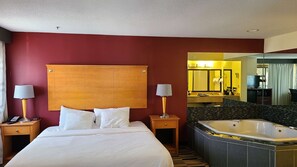 Suite, 1 King Bed, Non Smoking, Jetted Tub | Individually decorated, individually furnished, desk, laptop workspace