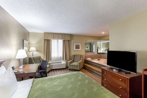 Premium bedding, in-room safe, desk, laptop workspace