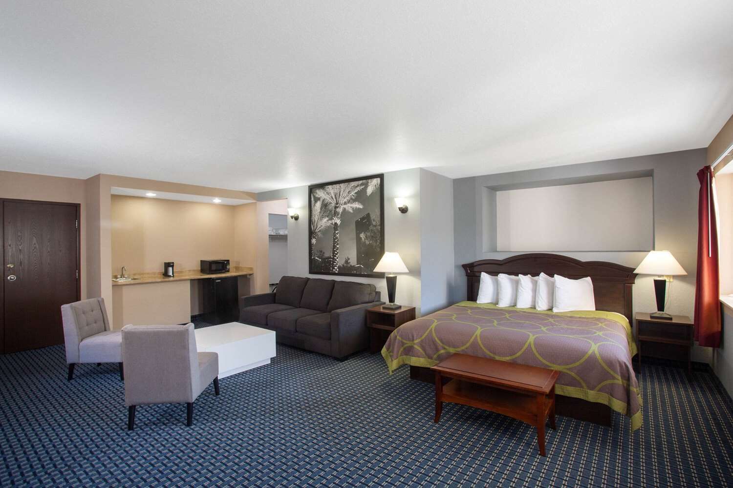 Desk, iron/ironing board, free cots/infant beds, free WiFi