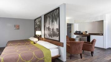 Desk, iron/ironing board, free cribs/infant beds, free WiFi