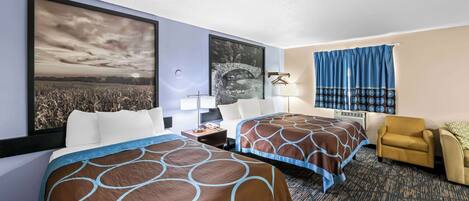 Suite monolocale, letti multipli, non fumatori (1 King Bed and 1 Full Bed) | Una scrivania, tende oscuranti, letti aggiuntivi (a pagamento)