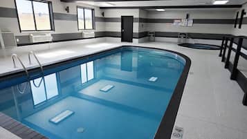 Una piscina techada