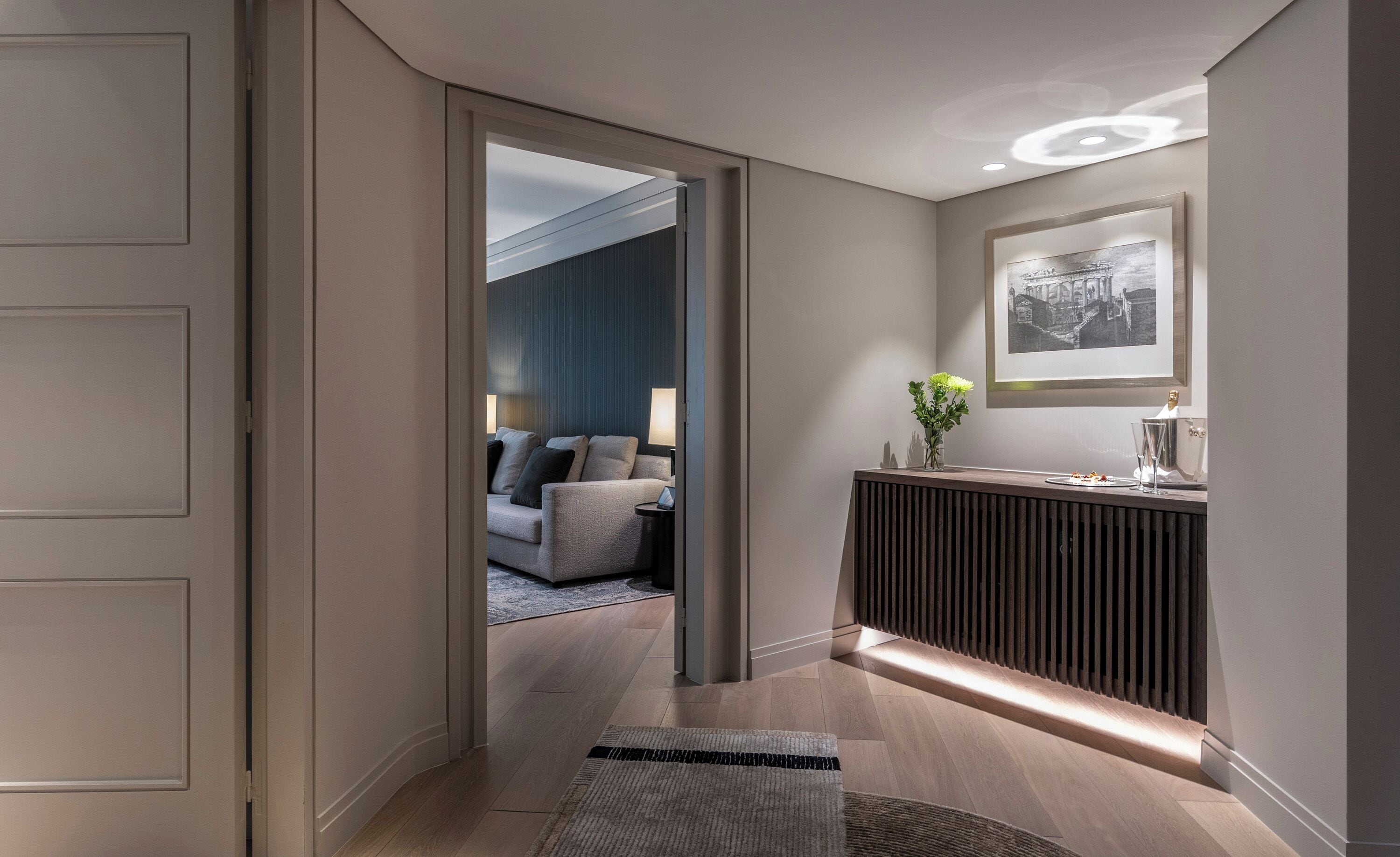 deluxe city view suite | 1 bedroom, premium bedding, minibar, in-room safe