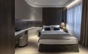 Business-Doppel- oder -Zweibettzimmer | 1 Schlafzimmer, hochwertige Bettwaren, Minibar, Zimmersafe