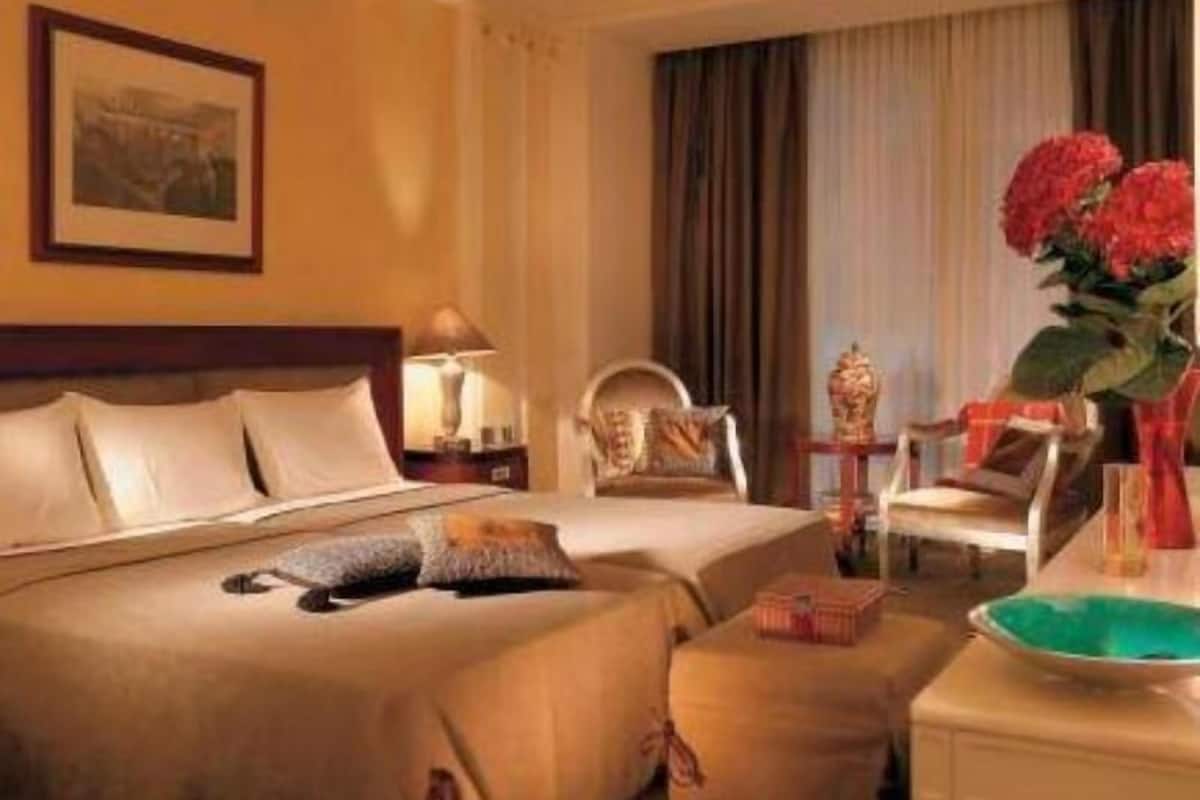 Ropa de cama de alta calidad y minibar