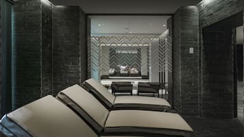 Couples treatment room(s), body treatments, body scrubs, facials