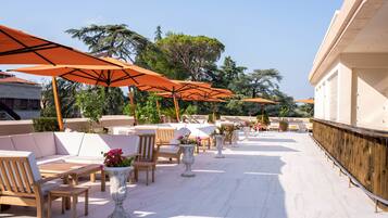 Terrasse sur le toit