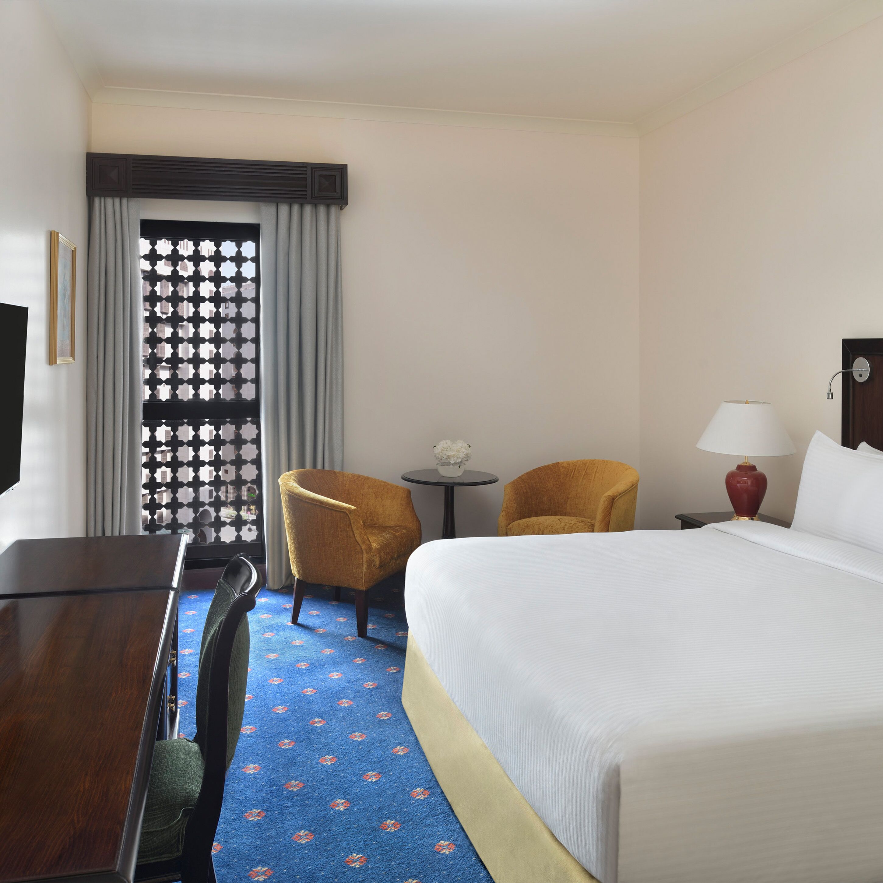 Minibar, in-room safe, desk, blackout drapes