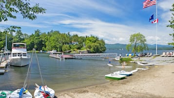 Enjoy water activities like paddleboarding and kayaking from our lakeside dock.