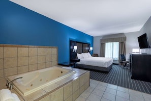 Suite studio supérieure, 1 très grand lit, non-fumeur | Baignoire à hydromassage