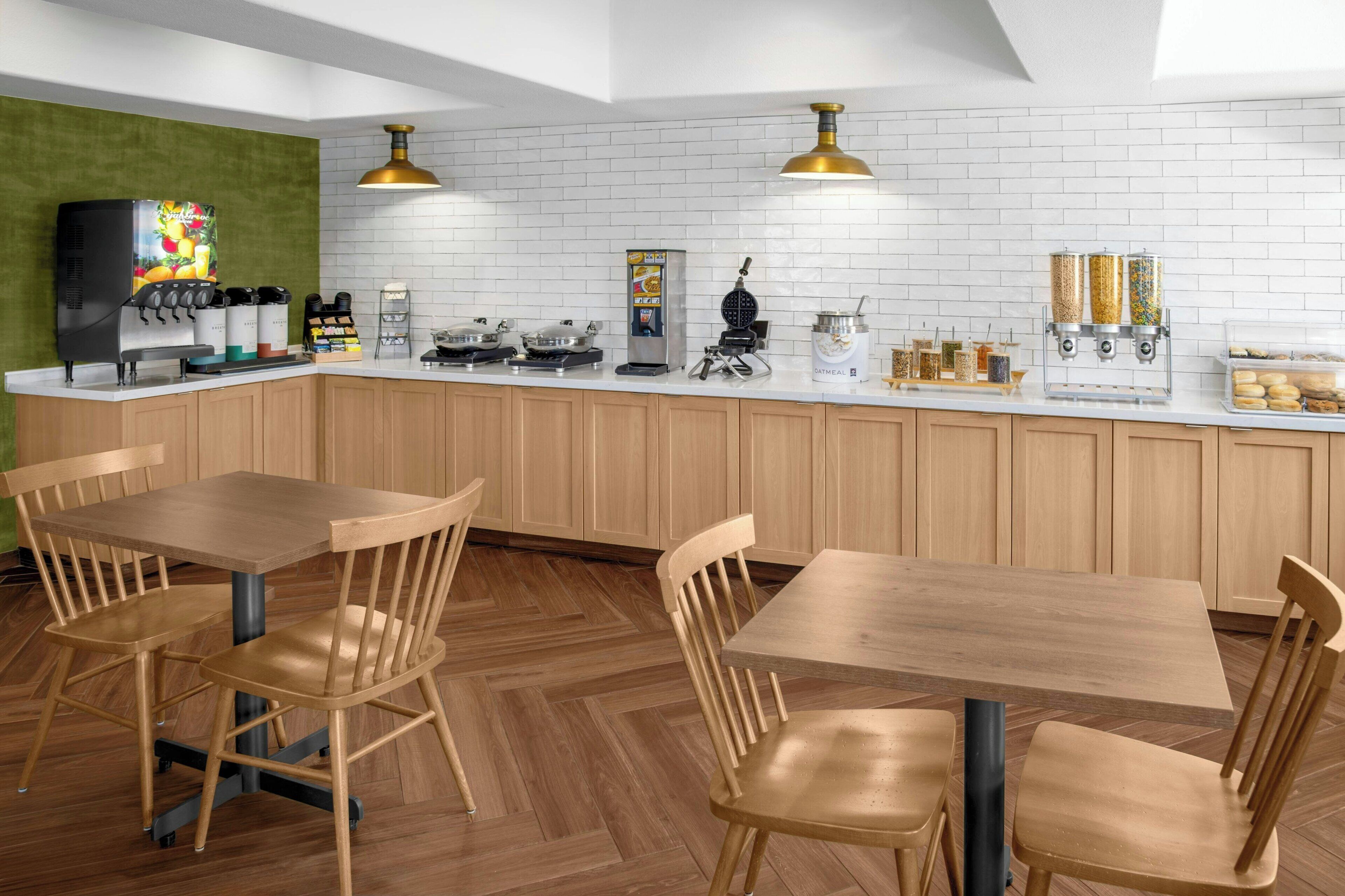 Petit déjeuner buffet compris tous les jours