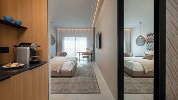 2 Schlafzimmer, Minibar, Zimmersafe, Schreibtisch